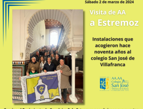 Los AA del Colegio San José de Villafranca vuelven a Estremoz 90 años después
