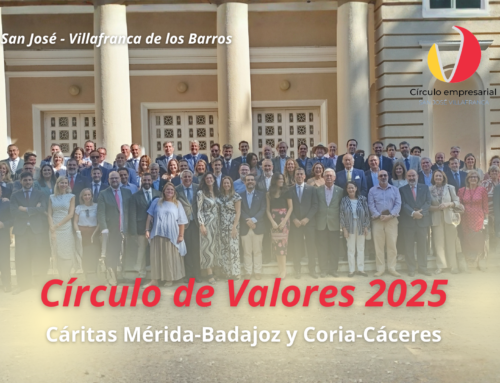Cáritas recoge el reconocimiento Círculo de Valores 2025