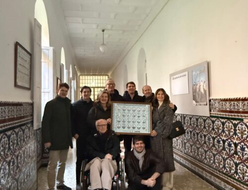 Juan B. Girón, Pr. 46, visita su colegio ochenta años después